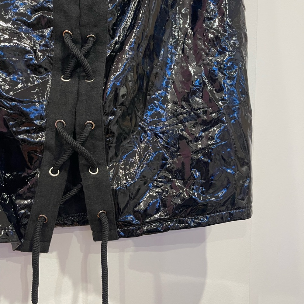Leather Mini Skirt - Picture 4 of 7